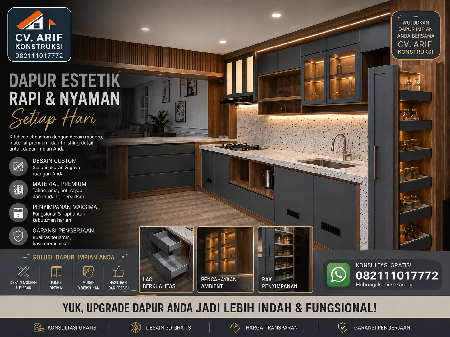 Jasa Interior Rumah Bekasi – Desain Modern dan Pengerjaan Rapi