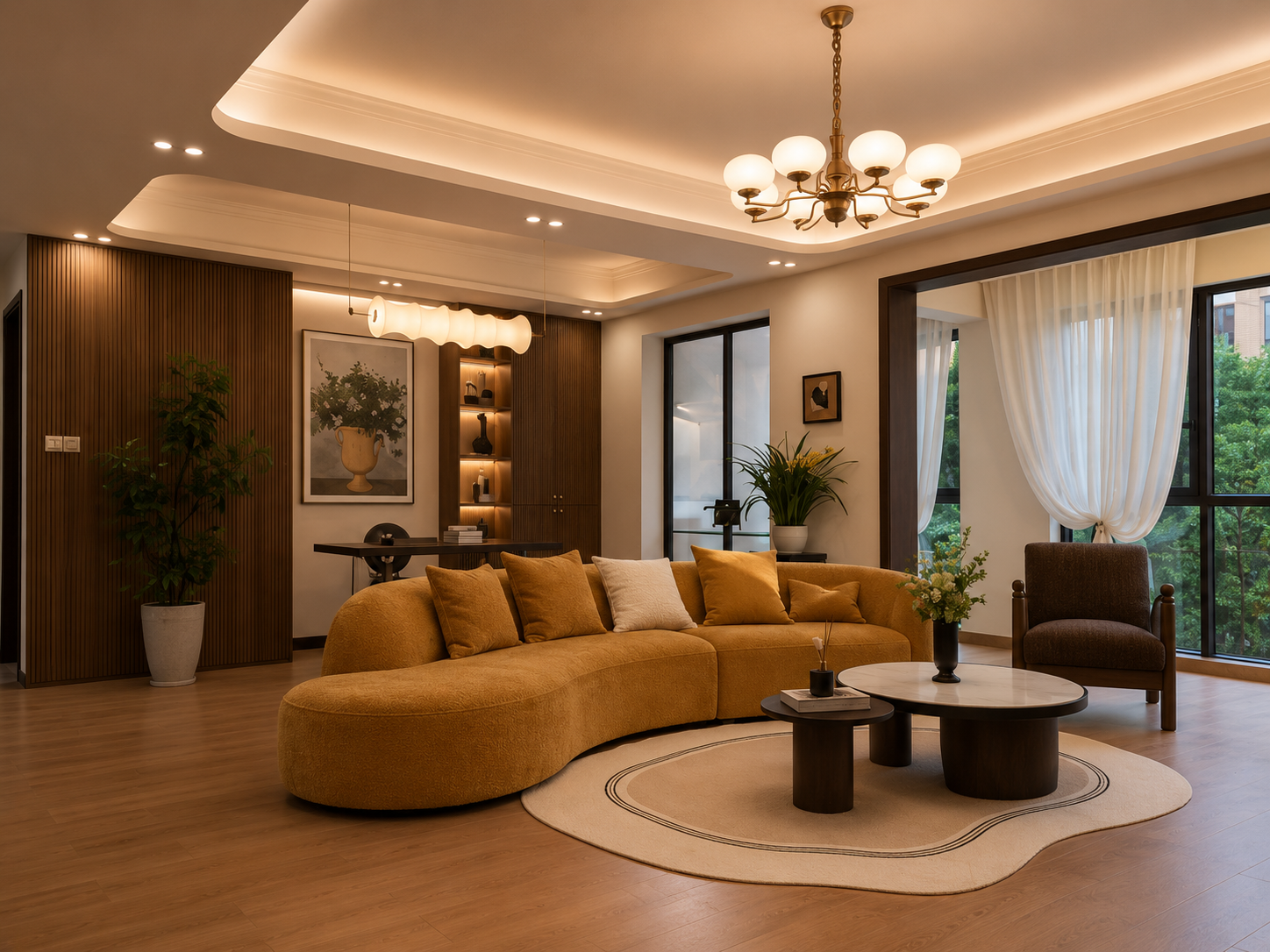 Renovasi Ruang Tamu Rumah di Makasar, Jakarta Timur