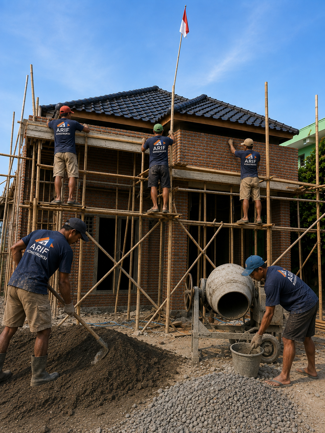 Pemasangan Atap Rumah di Tangerang