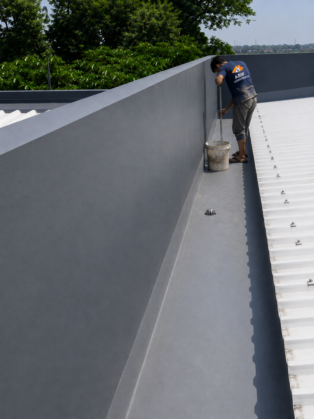 Waterproofing Atap dan Dak Beton Tangerang