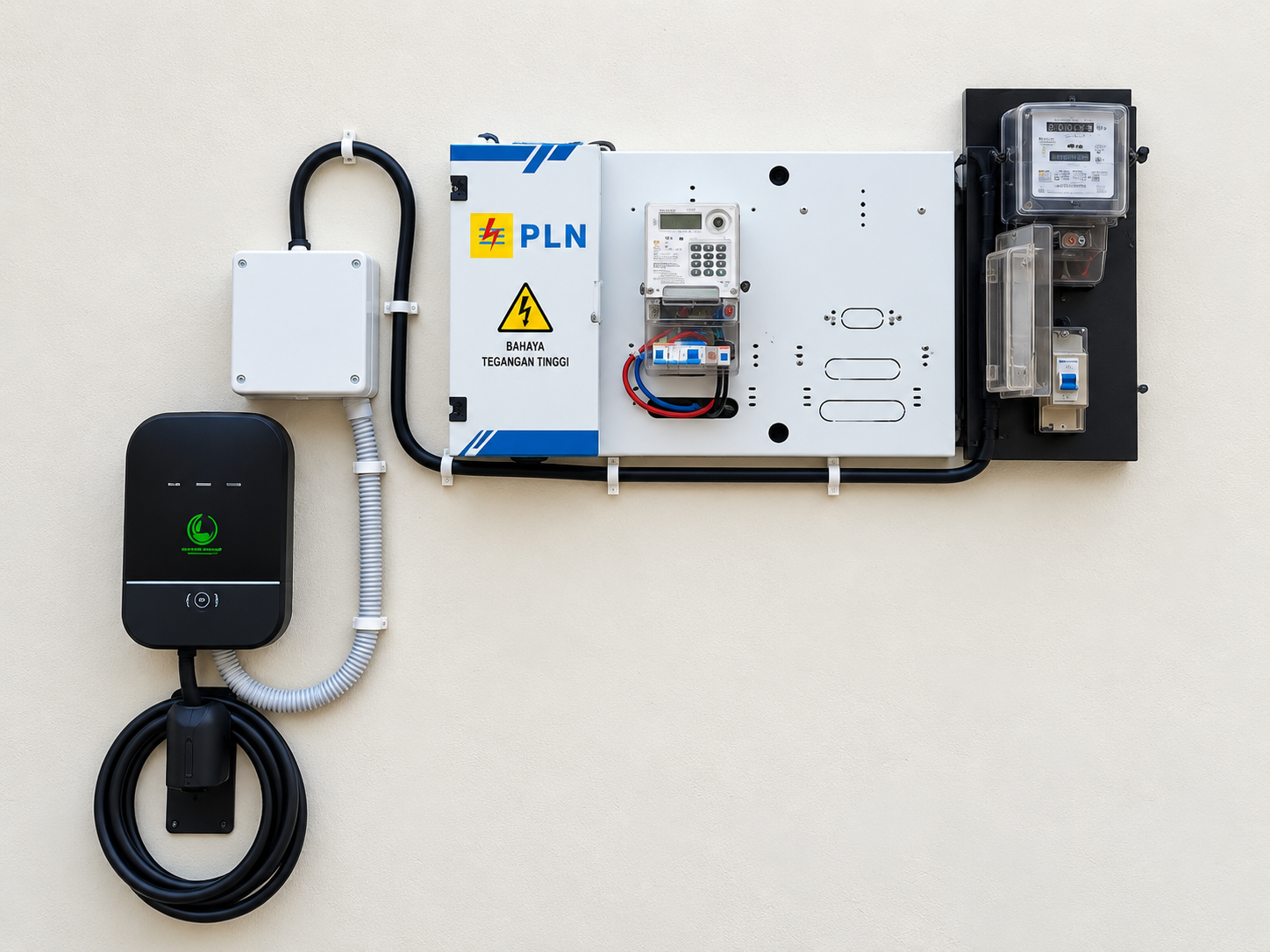 Instalasi listrik charger mobil listrik Tangerang