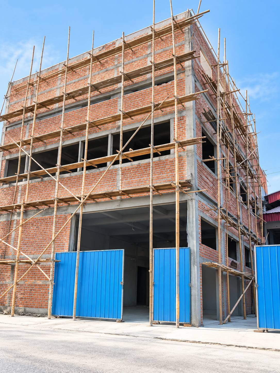Struktur Kolom & Balok Beton Rumah di Tangerang