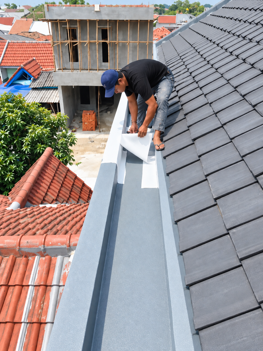 Kebocoran Atap dan Dak Beton Bekasi