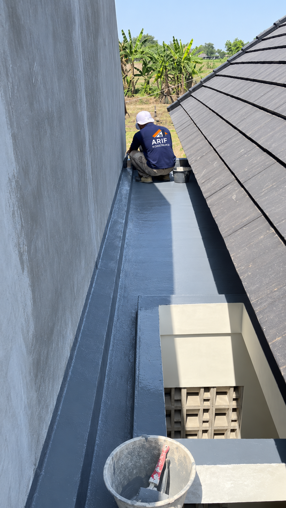 Pekerjaan Waterproofing Atap Bekasi