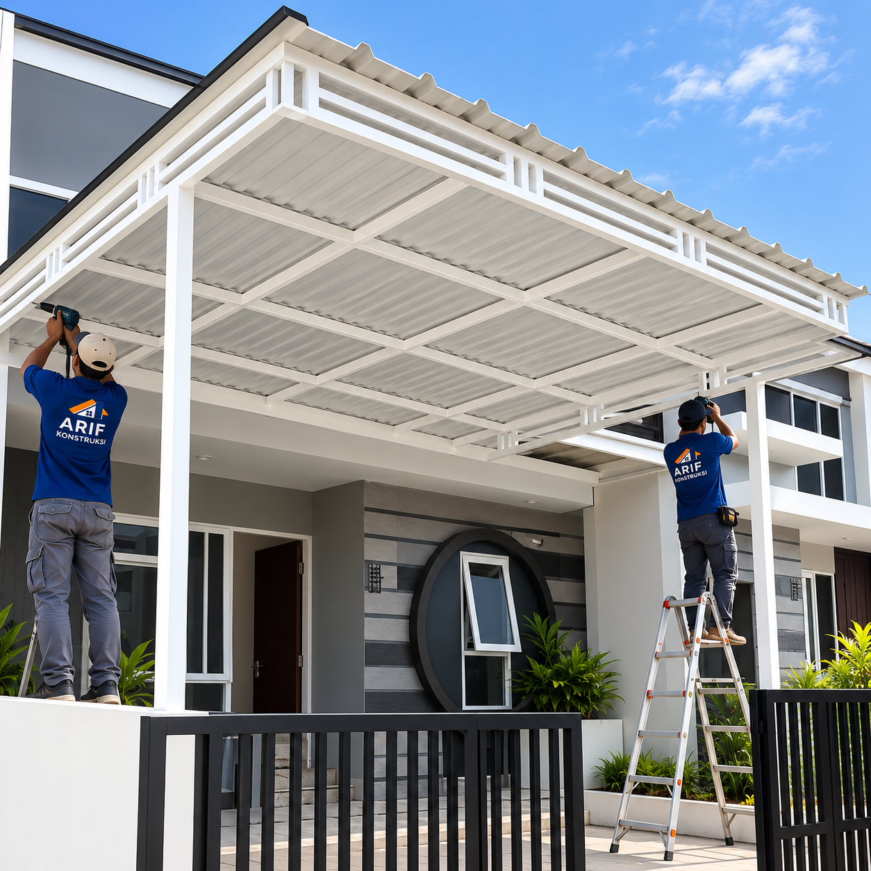 Kanopi Rumah Minimalis di Bekasi