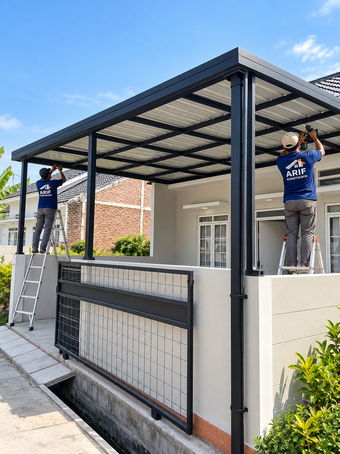 Kanopi Carport Rumah di Bekasi