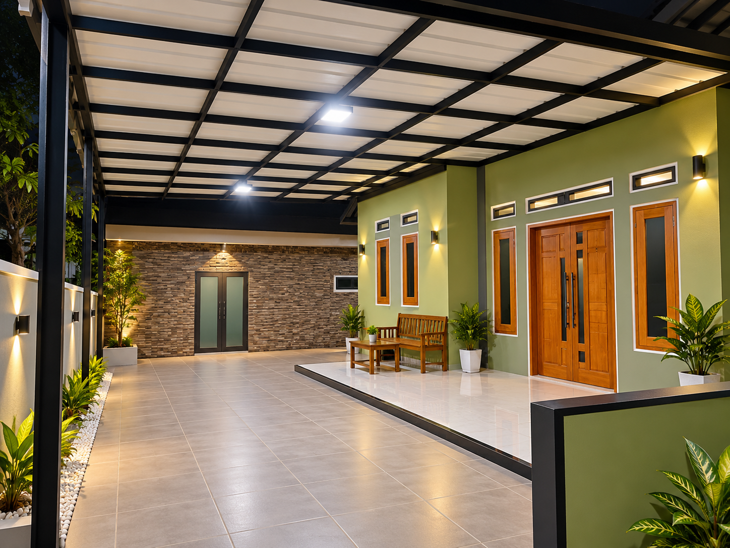 Kanopi Cordoba Rumah Minimalis di Tangerang