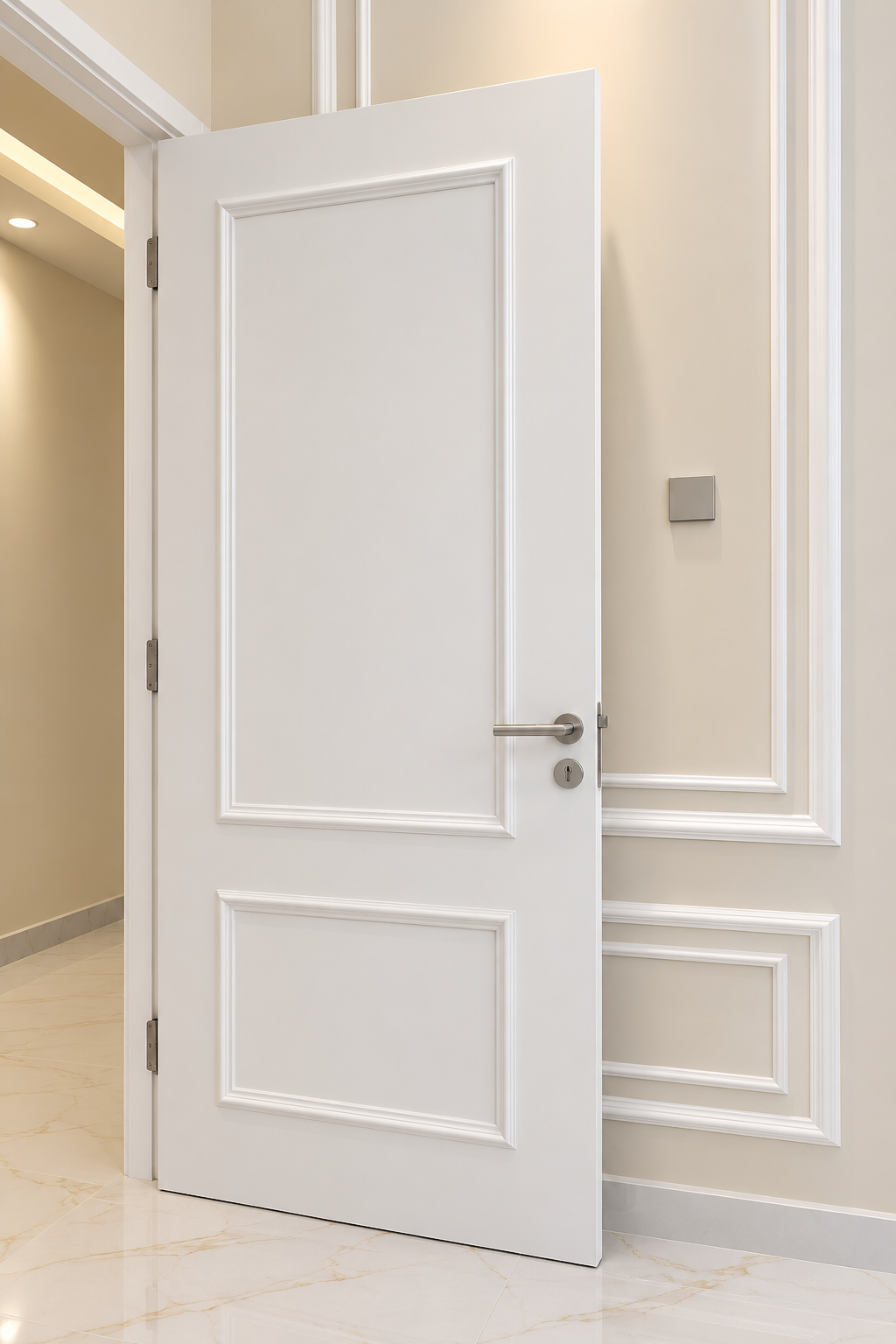 Jasa Pintu Semprot Duco Putih Elegan di Jakarta Utara