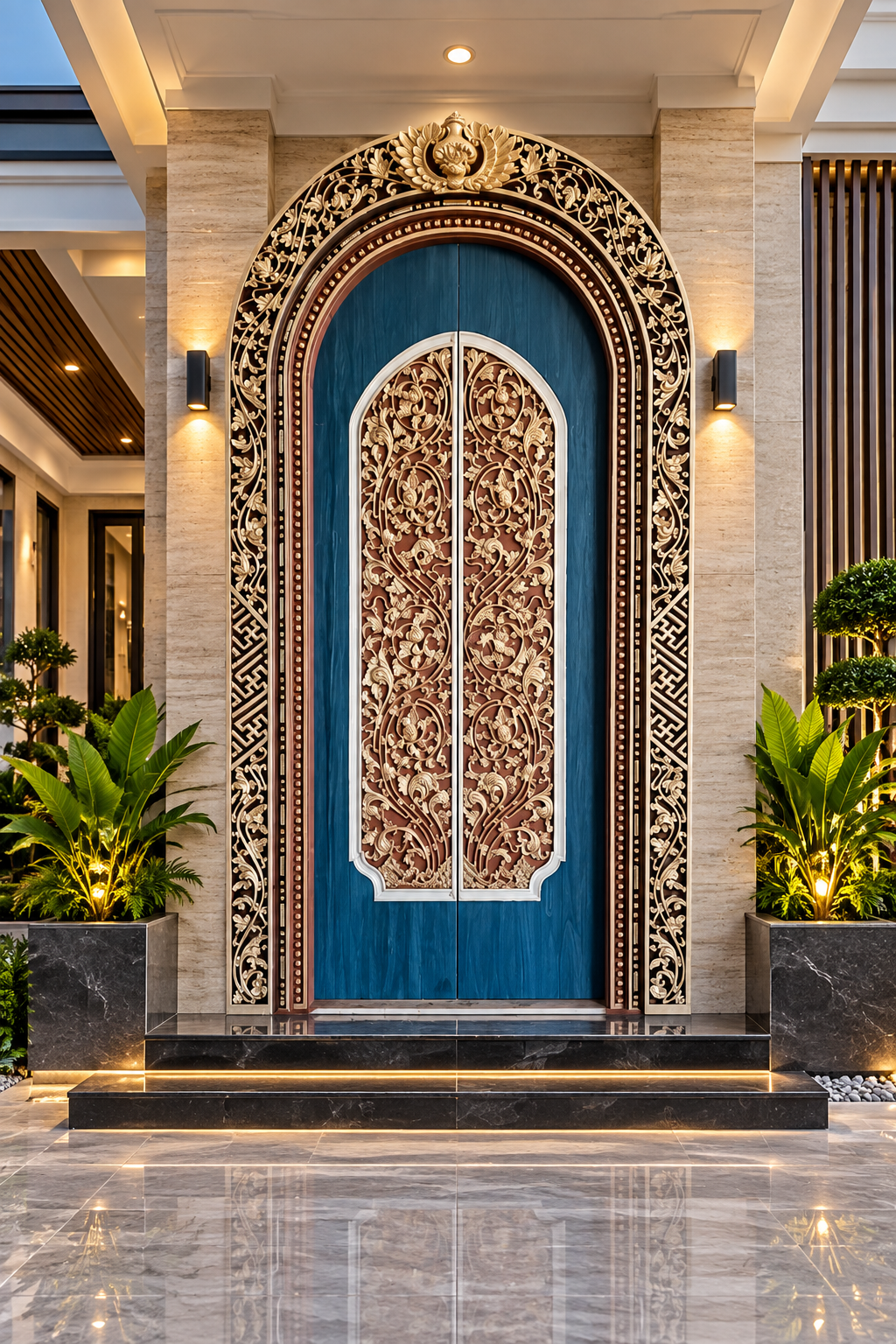 Pintu Ukir Klasik Mewah Jakarta