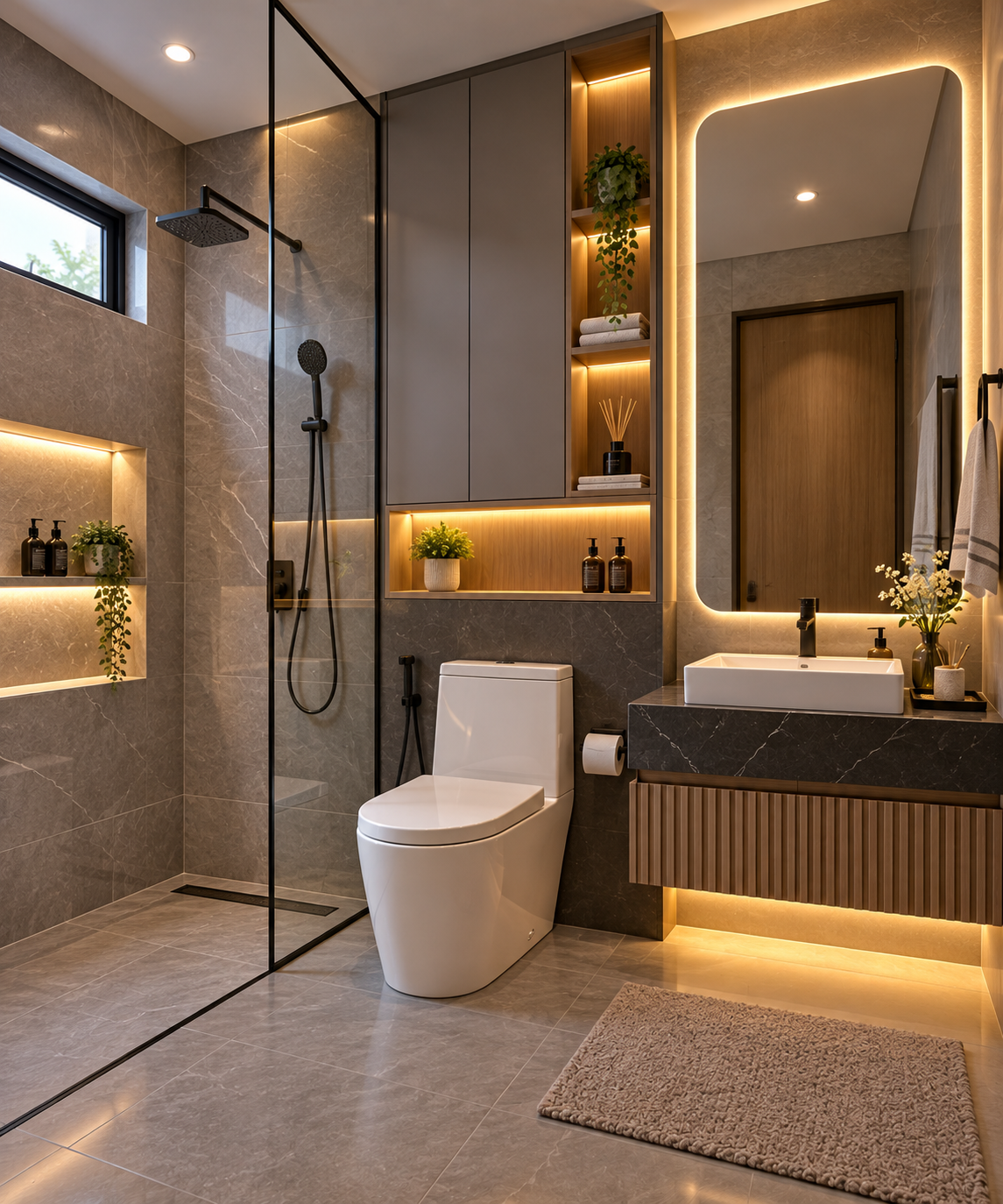 Jasa Renovasi Kamar Mandi Ciputat dengan Desain Modern dan Elegan