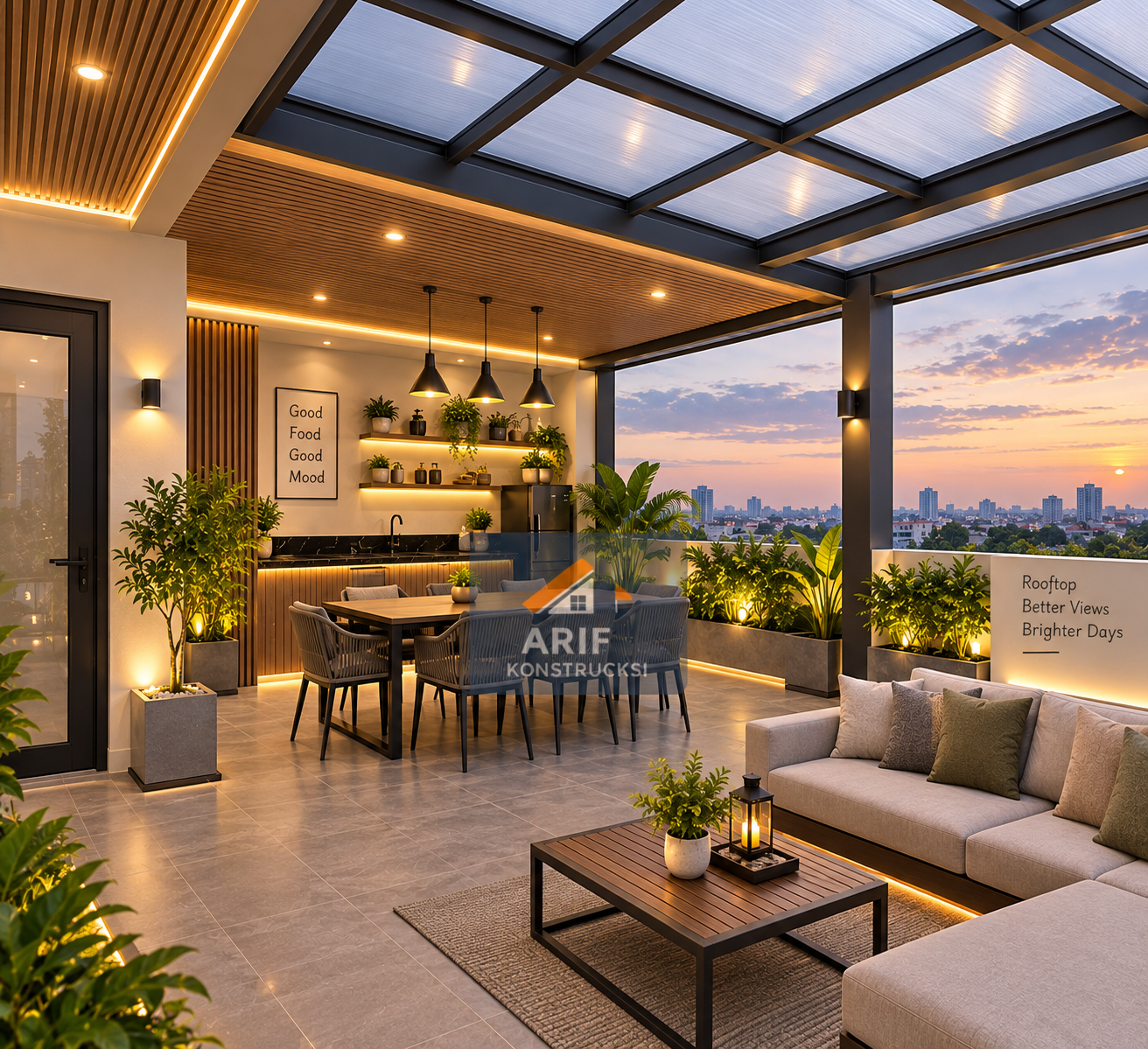 Jasa Renovasi Rooftop Estetik BSD untuk Area Santai dan Bersantai